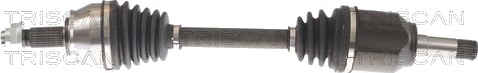 Drivaksel TRISCAN 8540 15554