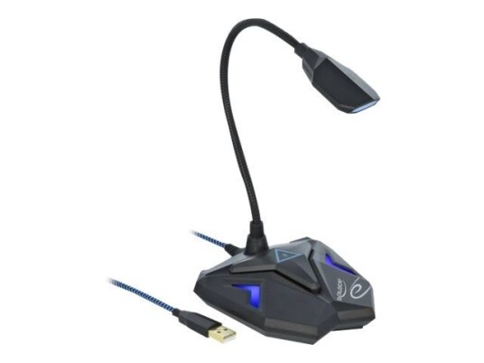 Delock Desktop USB Gaming Microphone with Gooseneck and Mute Button - mikrofon Delock Desktop USB Gaming Microphone with Gooseneck and Mute Button - mikrofon