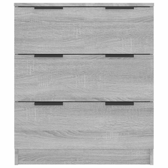 vidaXL Skjenk grå sonoma 60x30x70 cm konstruert tre