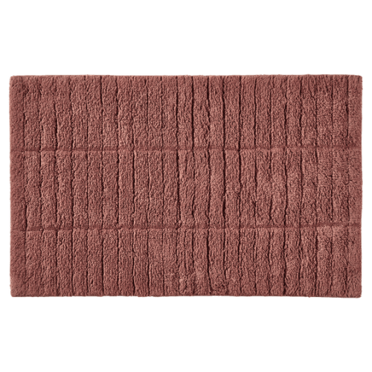 Zone Denmark Tiles Badematte Ferskenrød 80x50 cm