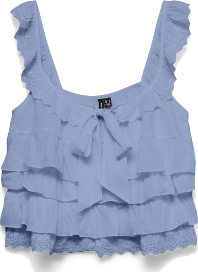 Vero Moda Dame Topper Blå L,