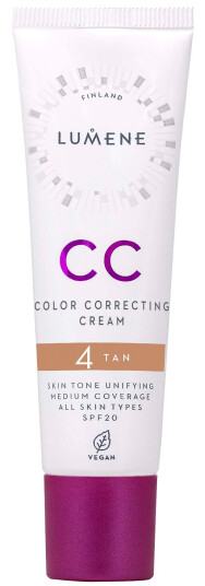 Lumene CC Color Correcting Cream SPF20 Tan