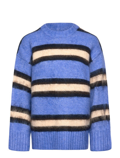 Monki Chunky Knitted Sweater - Blue - S Monki Chunky Knitted Sweater - Blue - S