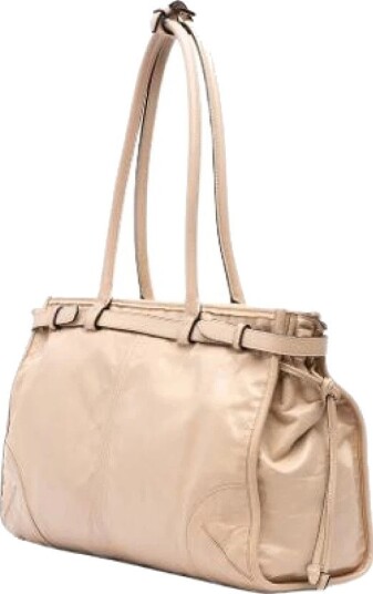 Prada Vintage Dame Pre owned Beige ONE SIZE,