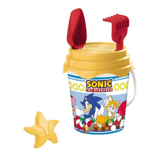 Sonic The Hedgehog Bøtte m/ spade sil rive og form