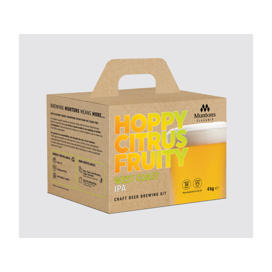 Muntons Hoppy Citrus Fruity West Coast IPA ekstraktsett fra Muntons Flagship serie