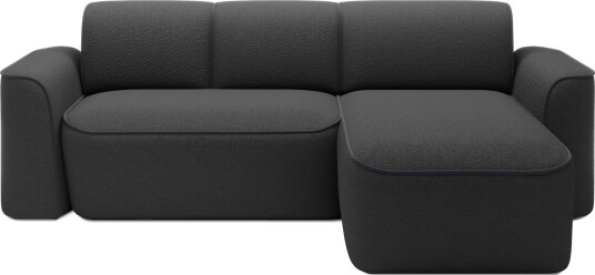 Ume 4 seters Sofa med Divan Mørk grå Ume 4 seters Sofa med Divan Mørk grå