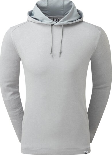 FootJoy Lightweight Hoodie Golfgenser herre Heather Grey Large