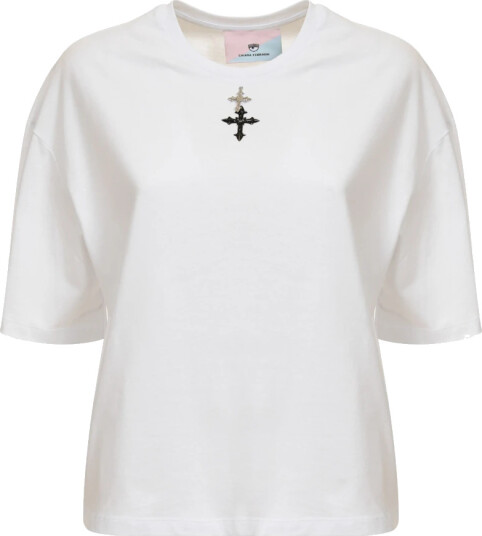 Chiara Ferragni Collection Dame Topper Hvit L,