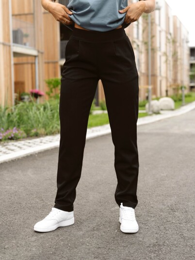 Ichi Kate Straight Pant Sort L
