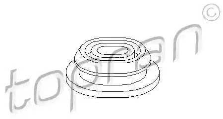 TOPRAN 112 412 Lagring radiator
