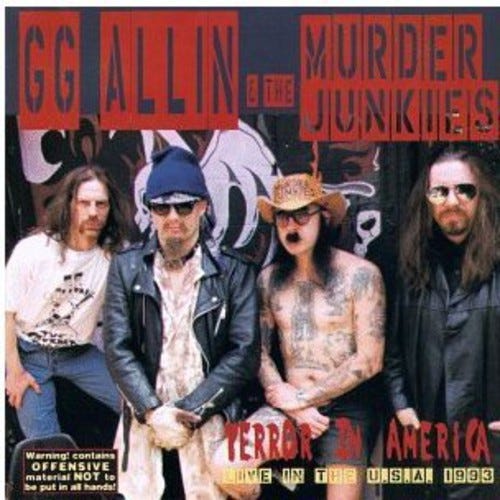 Gg Allin & Murder Junkies  Terror In America  LP/Vinyl