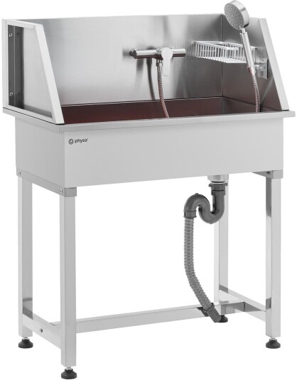 physa Hundebad rustfritt stål opptil 60 kg 10040711