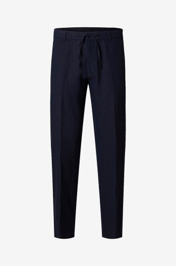 Selected Homme Linbukser Slh196 Straight Leroy Sun Pant Blå