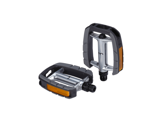 BBB ComfortLight pedaler CrMo aksel 9/16 svart
