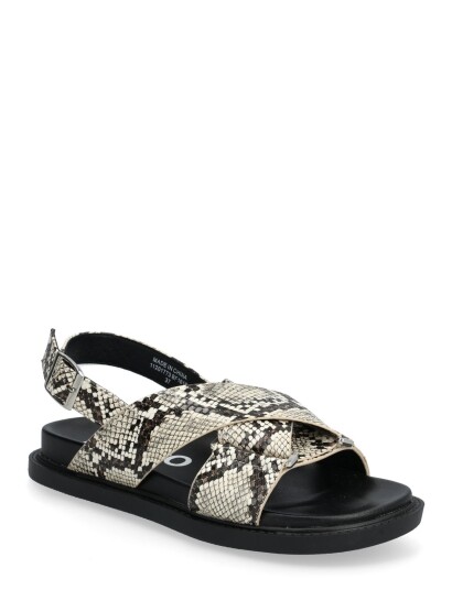 Bianco Biaoslo Cross Sandal Faux Leather Multi/patterned 36