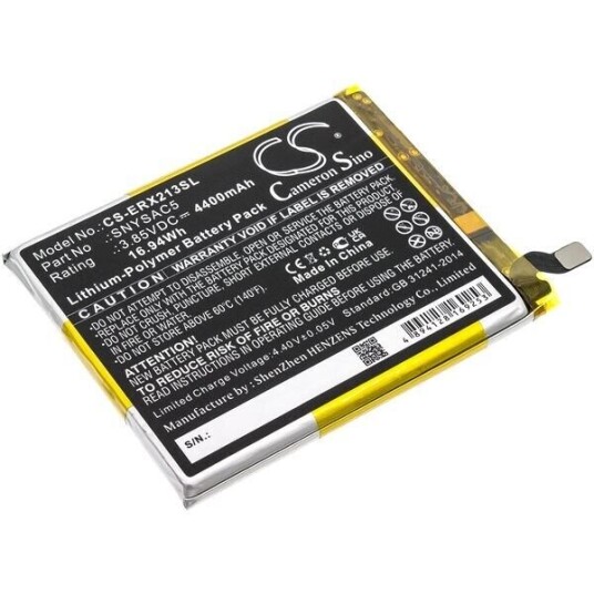 Sony XQ-BT52 batteri (4400 mAh 3.85 V, Sort)