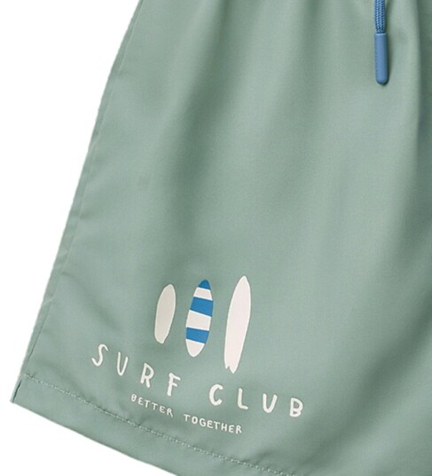Liewood Badeshorts Duke UV40+ Peppermynte Multi Mix Liewood 4 år 104 Badetøy Blå Grønn