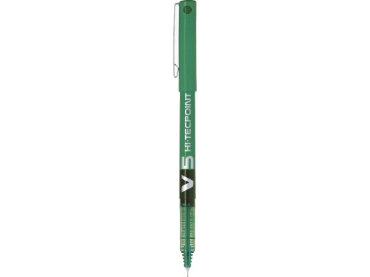 Rollerpen, Pilot Hi-Tecpoint V5, 0,5 Mm, Grøn