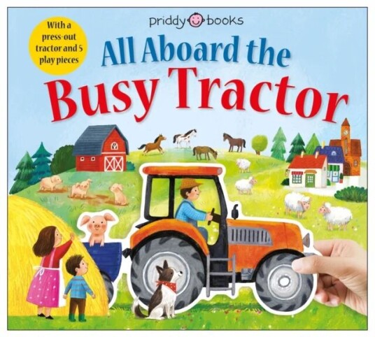 All Aboard The Busy Tractor Av Priddy Books, Roger Priddy