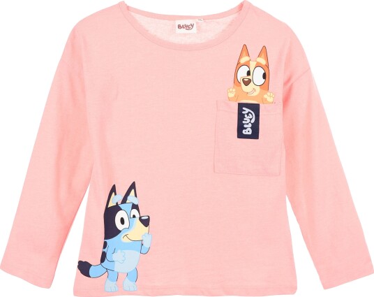 Bluey Tshirt Pink 116