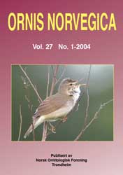 Norsk Ornitologisk Forening Ornis Norvegica   2004 1