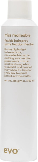 evo Miss Malleable Flexible Hairspray 285 ml