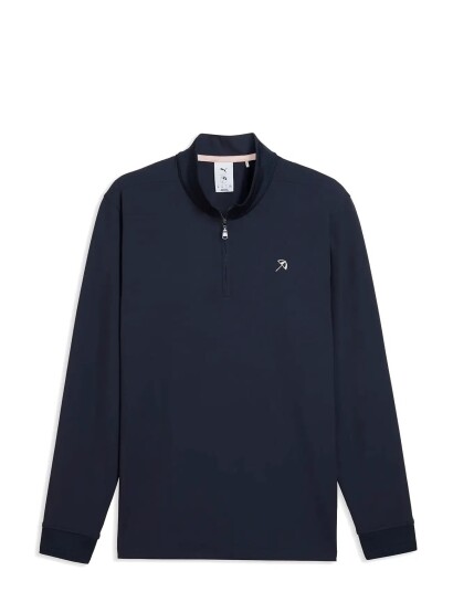 PUMA Golf Puma X Ap Cloudspun 1/4 Zip Navy XXL