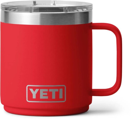 Yeti Rambler 10 oz  Stackable Mug 295 ml rescue red