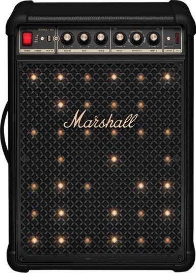 Marshall Bromley 450 Bærbar Bluetooth Høyttaler i Sort/Brass Marshall Bromley 450 Bærbar Bluetooth Høyttaler i Sort/Brass