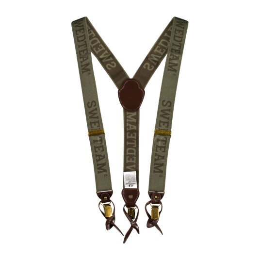Swedteam Crest Combi Suspenders, bukseseler Green Swedteam Crest Combi Suspenders, bukseseler Green