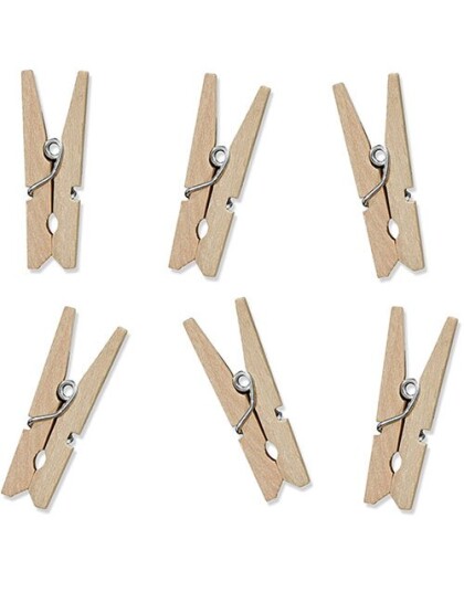 10 stk BEIGE Treklyper til Dekorasjon 3,5 cm
