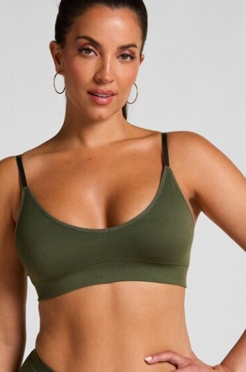 Hunkemöller Dide Triangel bralette Grønn
