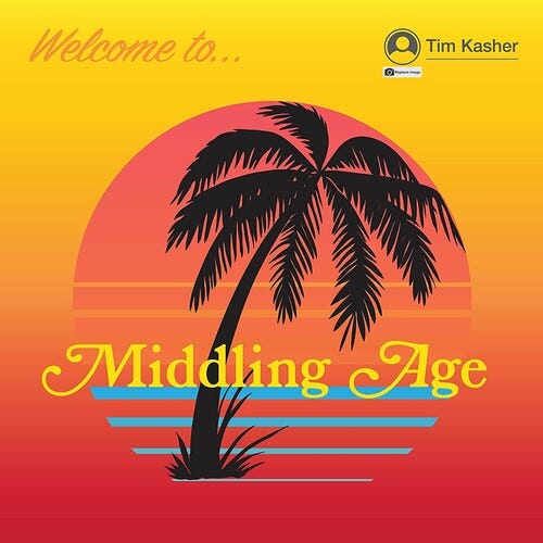 Tim Kasher Middling Age LP/Vinyl