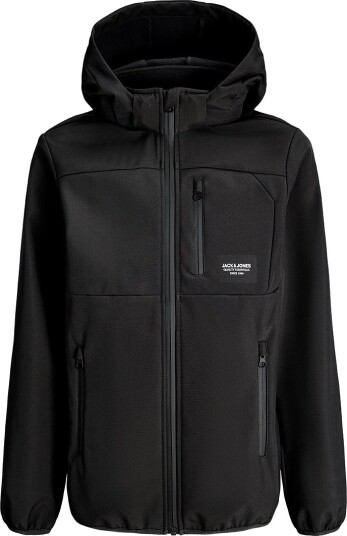 Jack & Jones Junior Jakke jjTheo Softshell Noos Jnr Svart