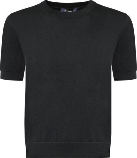 Max Mara Dame Strikkevarer Svart L,