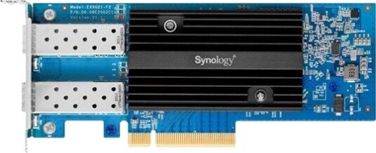 Synology E25G21-F2 Nettverksadapter PCIe 3.0 x8 2x 25 Gigabit SFP28 E25G21-F2 Synology E25G21-F2 Nettverksadapter PCIe 3.0 x8 2x 25 Gigabit SFP28 E25G21-F2
