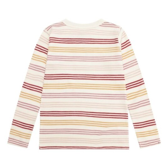Hust & Claire Abba 3 Stripes ull/bambus trøye til barn off white 128 Hust & Claire Abba 3 Stripes ull/bambus trøye til barn off white 128