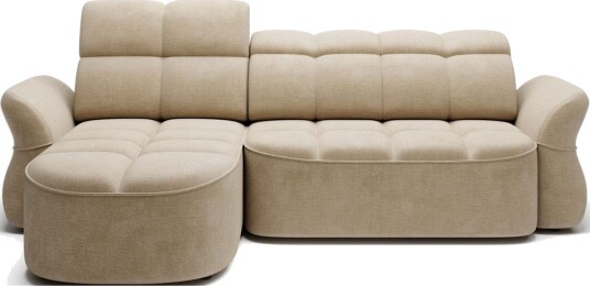 Seksjon Eltap Beneth 301x115x185 cm Nube 20 Beige Venstre