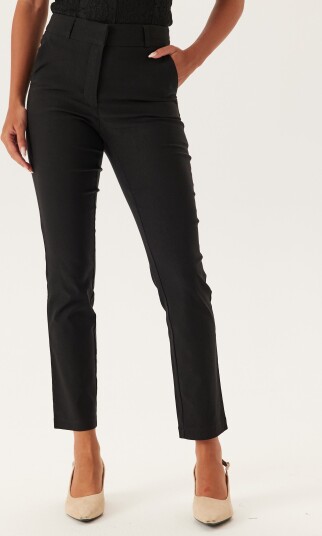 Bubbleroom High Waist Stretchy Front Pocket Trousers
