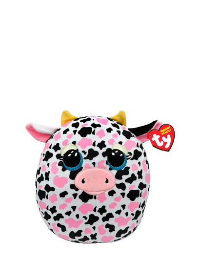 TY Milkshake - Cow Squish 25Cm - Pink - 25 CM