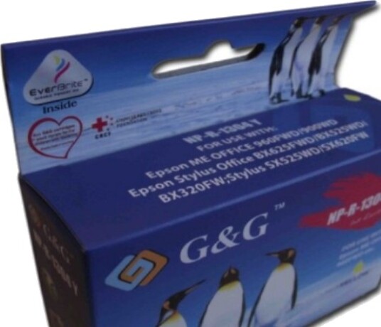 G&G NP R 1304Y gul blekkpatron 14 ml 755 sider