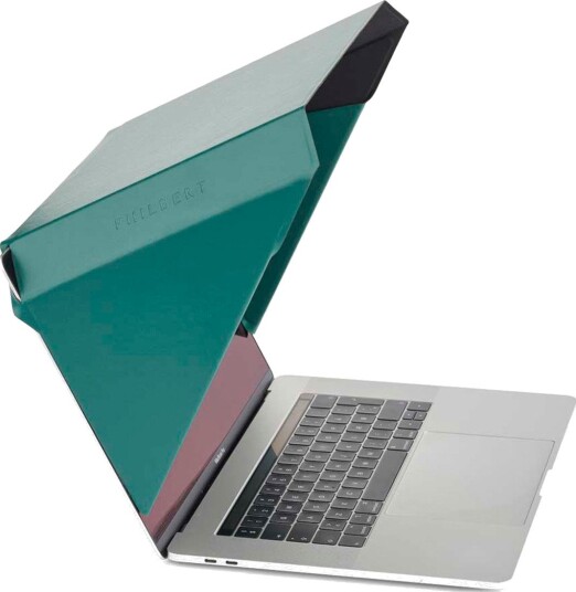 Philbert Laptop SLIM Privacy Hood med solskjerm 15-16" grønn