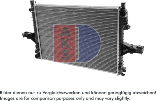 AKS DASIS 220016N Radiator motorkjøling AKS DASIS 220016N Radiator motorkjøling