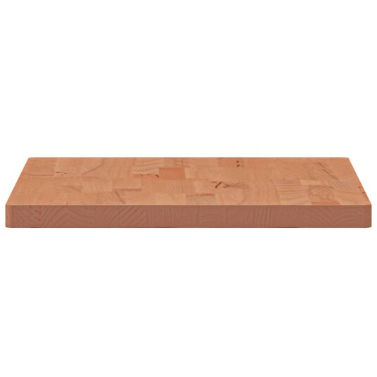 Benkeplate til bad 60x40x2,5 cm heltre bøketre