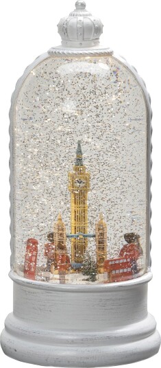 Konstsmide - B/O Vannlykt «London Scene», 26 cm - Hvit