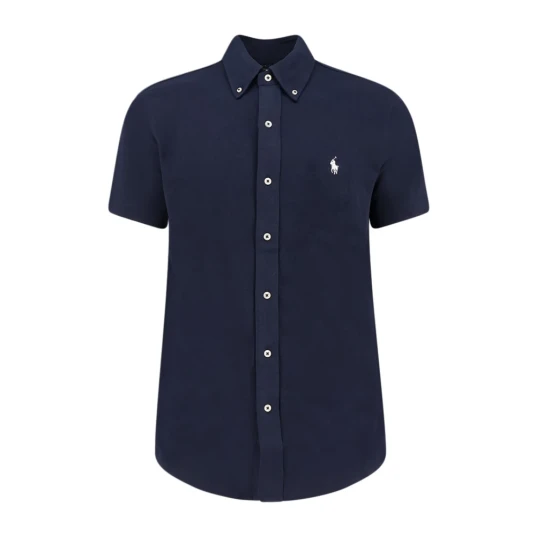Polo Ralph Lauren Featherweight Mesh-Ssl-Knt - Navy - M