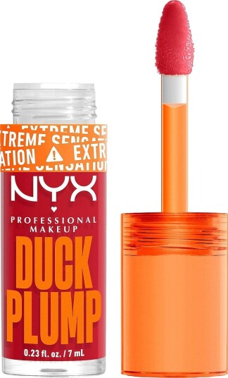 NYX Professional Makeup - Duck Plump Lip Gloss - Rød