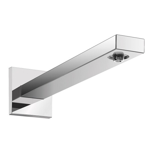 Hansgrohe Dusjbend Square 39 cm, 1/2", Krom