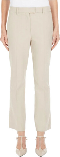 Max Mara Studio Dame Bukser Beige XS, Max Mara Studio Dame Bukser Beige XS,
